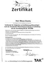 Zertifikat